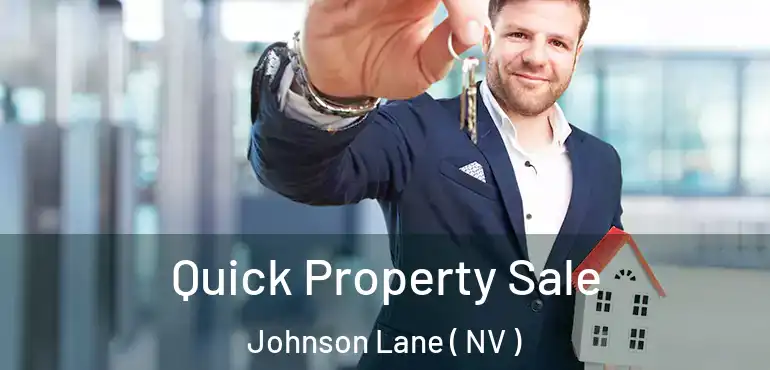 Quick Property Sale Johnson Lane ( NV )