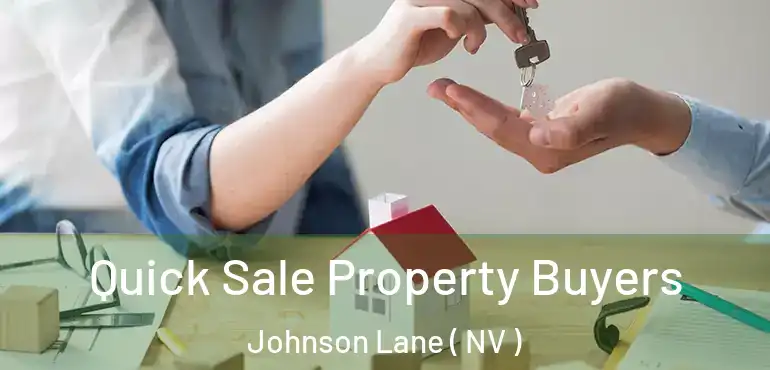 Quick Sale Property Buyers Johnson Lane ( NV )