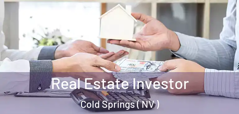 Real Estate Investor Cold Springs ( NV )