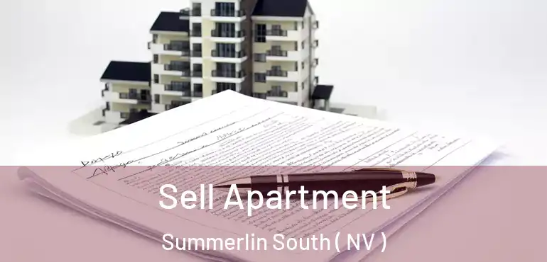 Sell Apartment Summerlin South ( NV )