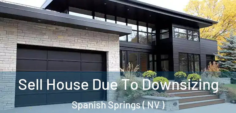 Sell House Due To Downsizing Spanish Springs ( NV )