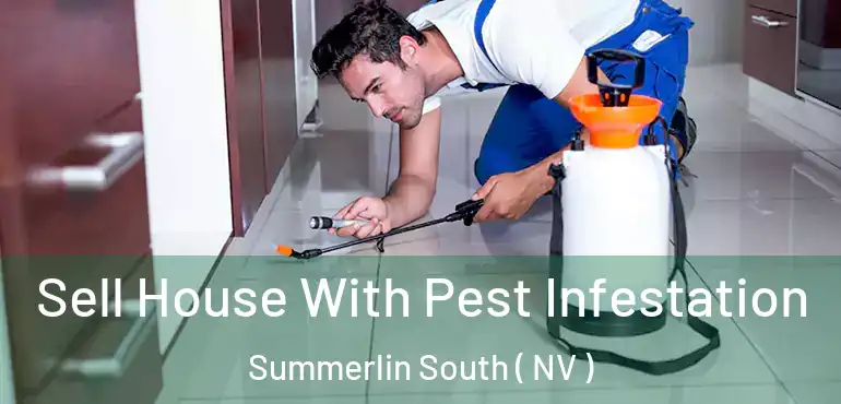 Sell House With Pest Infestation Summerlin South ( NV )