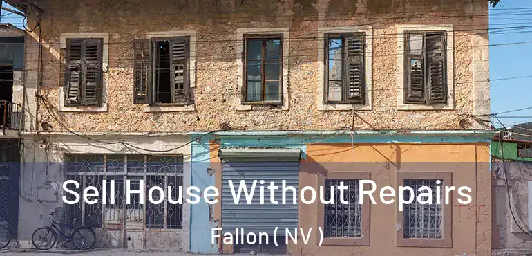 Sell House Without Repairs Fallon ( NV )