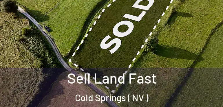 Sell Land Fast Cold Springs ( NV )