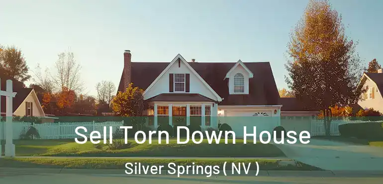 Sell Torn Down House Silver Springs ( NV )