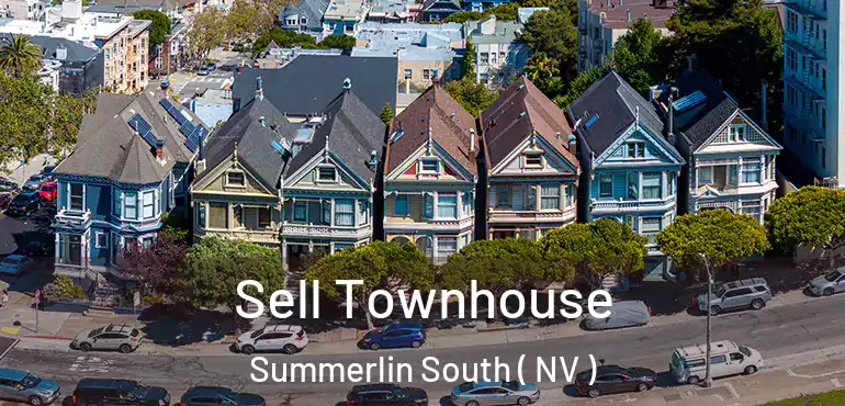 Sell Townhouse Summerlin South ( NV )