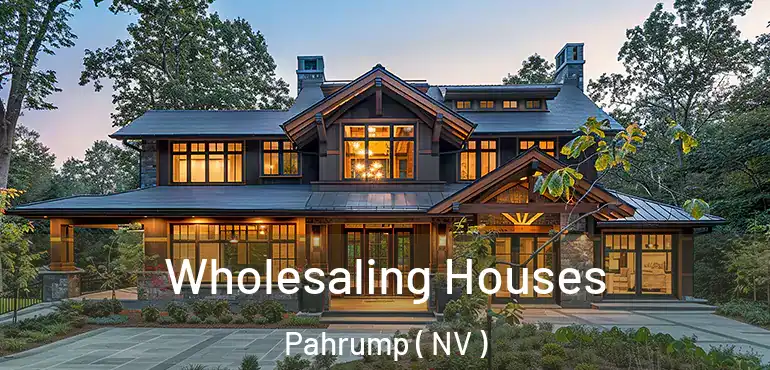 Wholesaling Houses Pahrump ( NV )